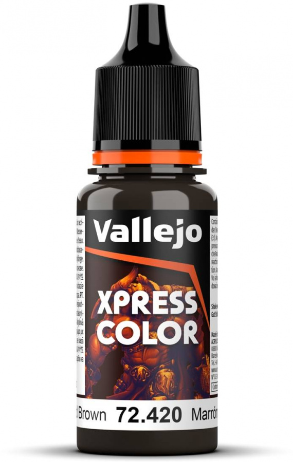 Vallejo: 72.420 - Xpress Color - Wasteland Brown (18 ml)