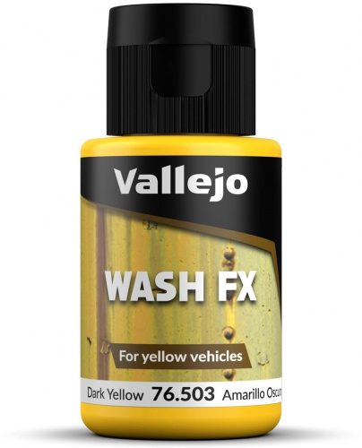 Vallejo: 76.503 - Wash FX - Dark Yellow (35 ml)