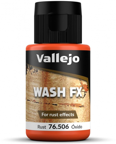 Vallejo: 76.506 - Wash FX - Rust (35 ml)