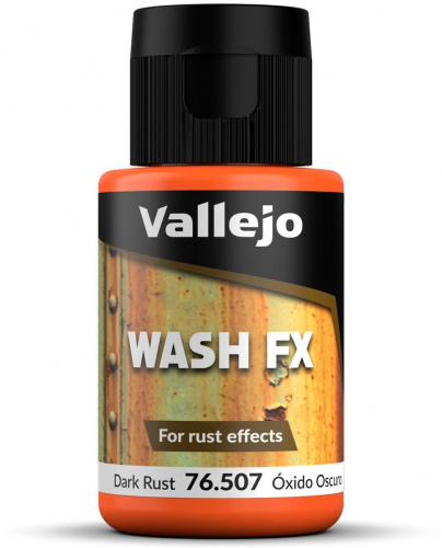 Vallejo: 76.507 - Wash FX - Dark Rust (35 ml)