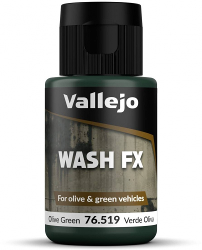 Vallejo: 76.519 - Wash FX - Olive Green (35 ml)