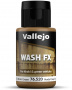 Vallejo: Wash FX - Dark Khaki Green 35 ml