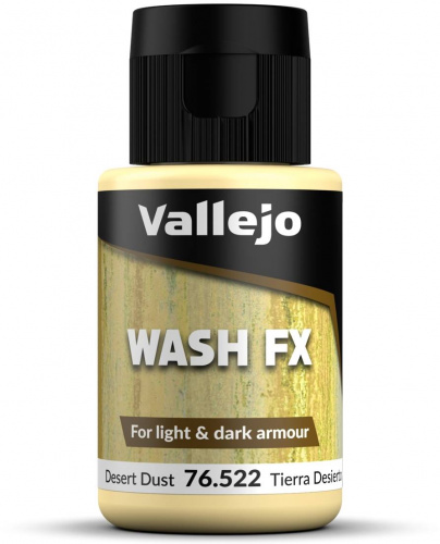 Vallejo: 76.522 - Wash FX - Desert Dust (35 ml)