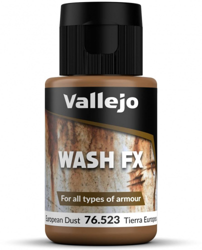 Vallejo: 76.523 - Wash FX - European Dust (35 ml)