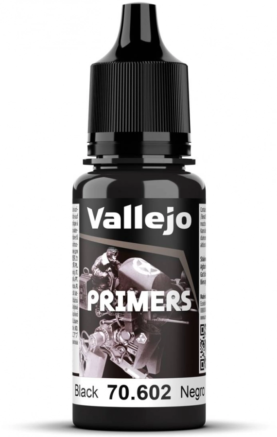 Vallejo: 70.602 - Primers - Black (17 ml)