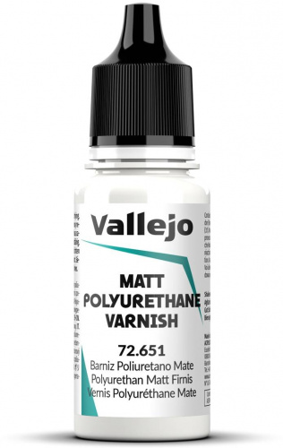 Vallejo: 72.651 - Matt Polyurethane Varnish (18 ml)