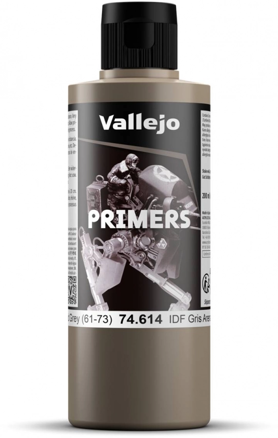 Vallejo: 74.614 - Primers - IDF Israeli Sand Grey (61-73) (200 ml)
