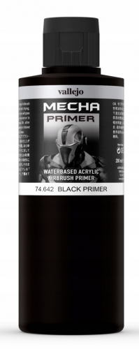 Vallejo: 74.642 - Mecha Primer - Black (200 ml)