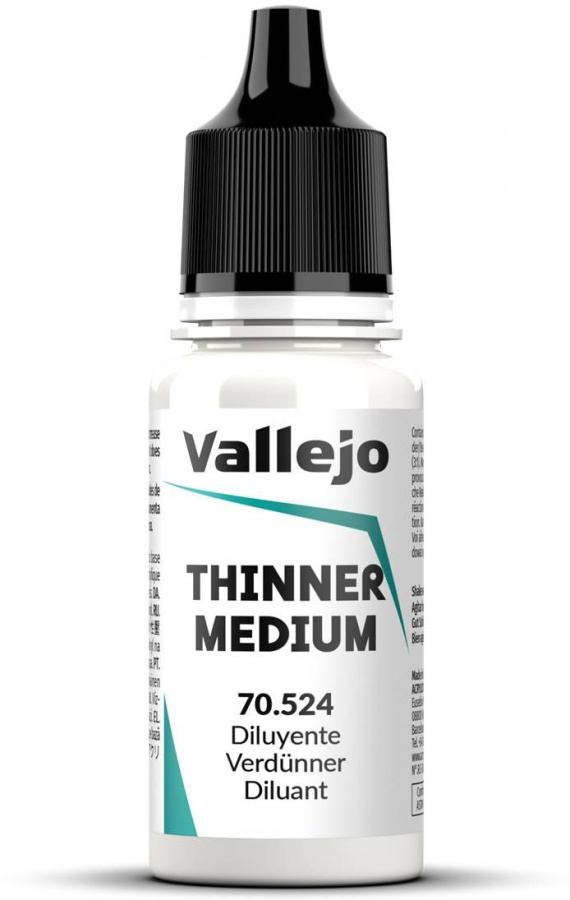 Vallejo: 70.524 - Thinner Medium (18 ml)