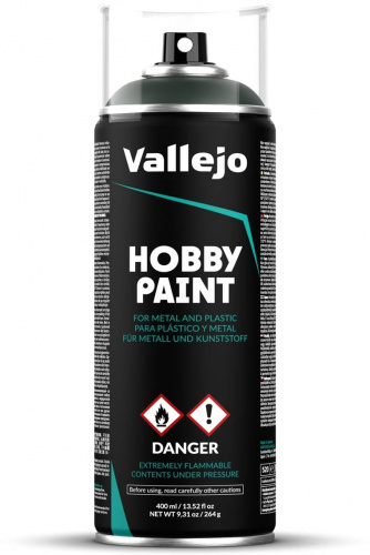 Vallejo: 28.026 - Hobby Paint Spray - Dark Green (400 ml)