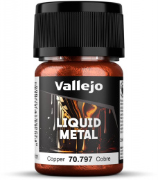 Vallejo: 70.797 - Liquid Metal - Copper (35 ml)