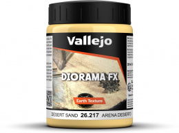 Vallejo: 26.217 - Diorama FX - Earth Textures - Desert Sand (200 ml)