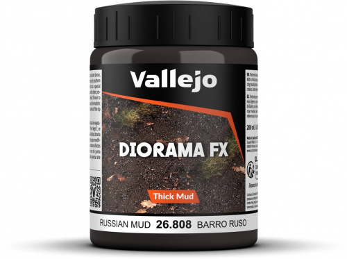 Vallejo: 26.808 - Diorama FX - Thick Mud - Russian Mud (200 ml)