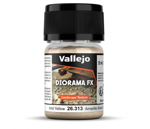 Vallejo: 26.313 - Diorama FX - Landscape Textures - Arid Yellow (0,5-1 mm)