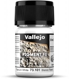 Vallejo: 73.101 - Pigment FX - Titanium White (35 ml)