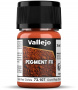 Vallejo: Pigments - Dark Red Ochre 35 ml