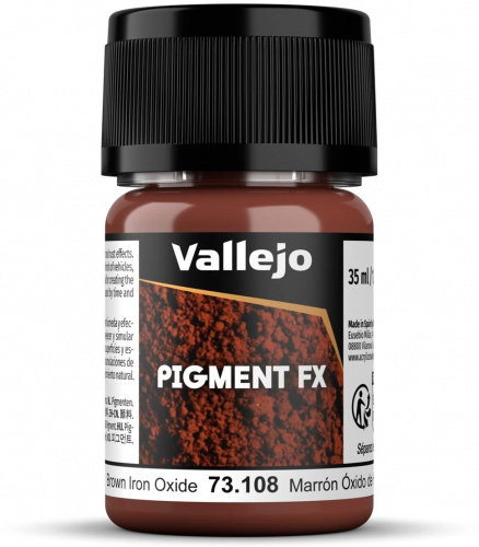 Vallejo: 73.108 - Pigment FX - Brown Iron Oxide (35 ml)