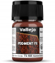Vallejo: Pigments - Brown Iron Oxide 35 ml