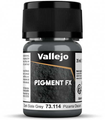 Vallejo: 73.114 - Pigment FX - Dark Slate Grey (35 ml)