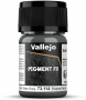 Vallejo: Pigments - Dark Slate Grey 35 ml