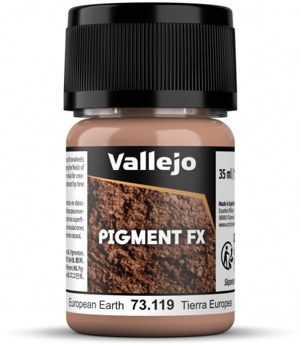 Vallejo: 73.119 - Pigment FX - European Earth (35 ml)