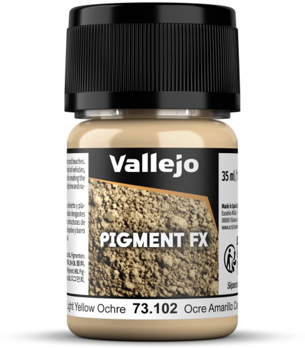 Vallejo: 73.102 - Pigment FX - Light Yellow Ochre (35 ml)