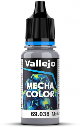 Vallejo: 69.038 - Mecha Color - Medium Grey (17 ml)