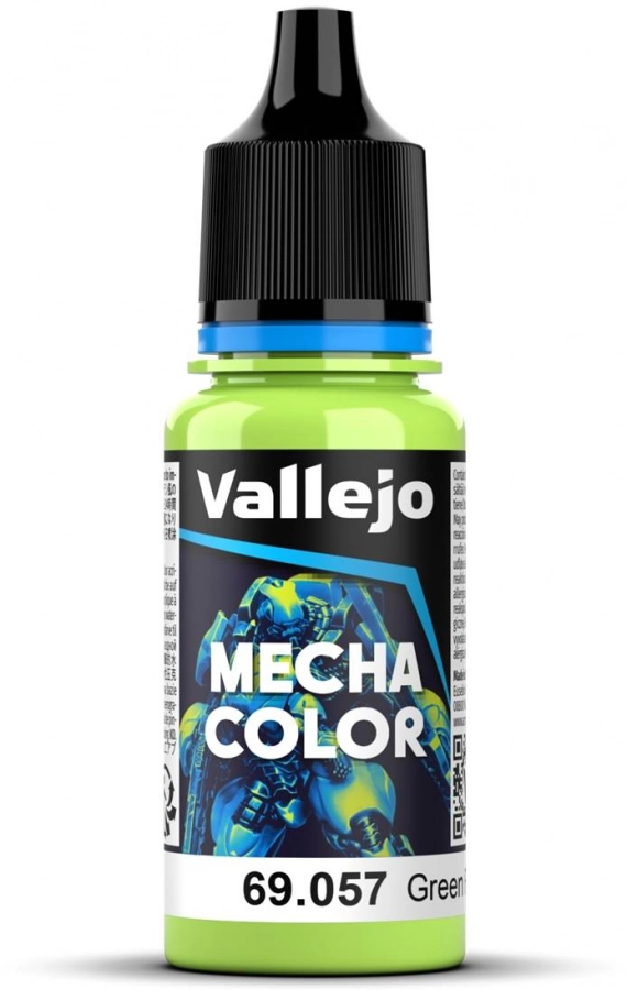 Vallejo: 69.057 - Mecha Color - Green Fluorescent (17 ml)