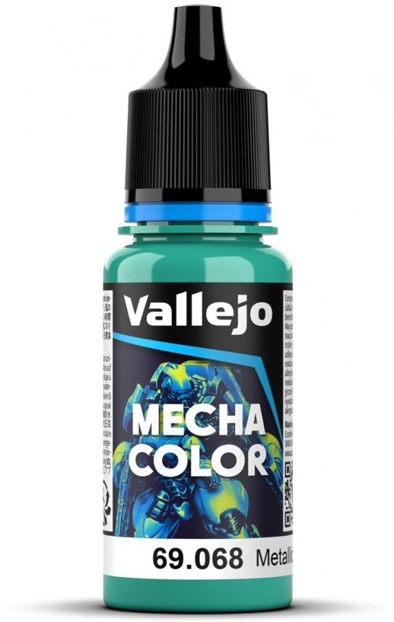 Vallejo: 69.068 - Mecha Color - Metallic Green (17 ml)