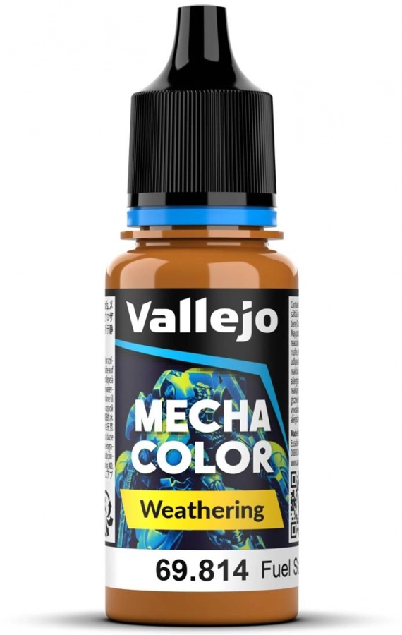 Vallejo: 69.814 - Mecha Weathering - Fuel Stains Gloss (17 ml)