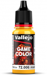 Vallejo: 72.006 - Game Color - Sun Yellow (18 ml)