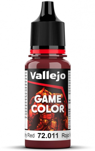 Vallejo: 72.011 - Game Color - Gory Red (18 ml)