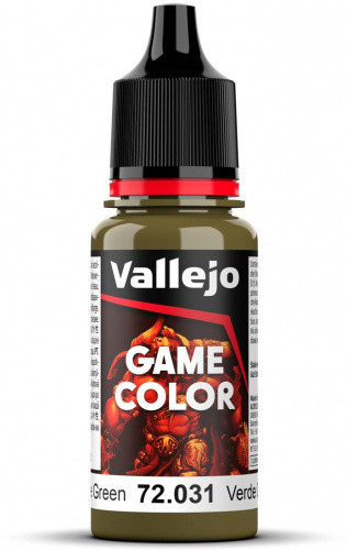 Vallejo: 72.031 - Game Color - Camouflage Green (18 ml)