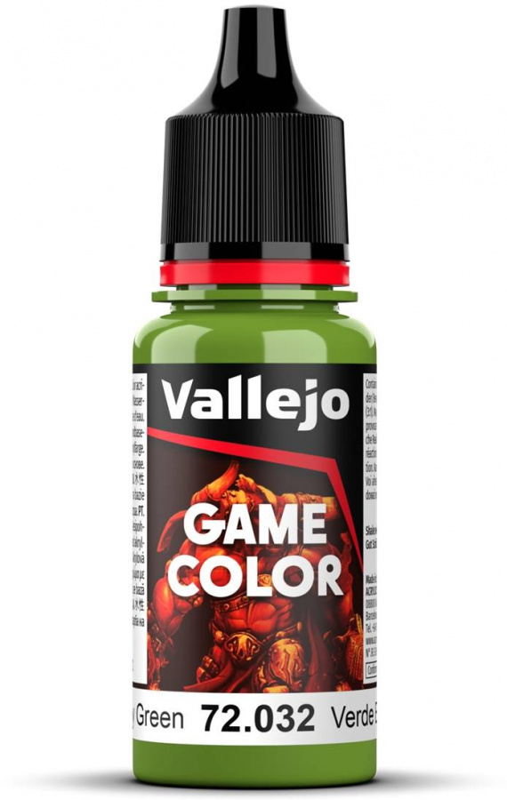 Vallejo: 72.032 - Game Color - Scorpy Green (18 ml)