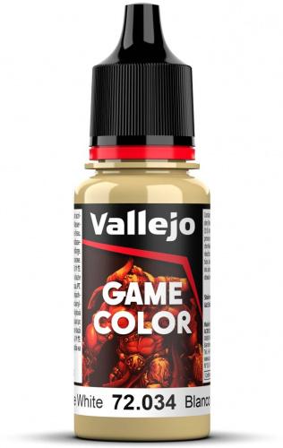 Vallejo: 72.034 - Game Color - Bone White (18 ml)