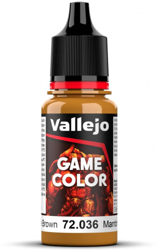 Vallejo: 72.036 - Game Color - Bronze Brown (18 ml)