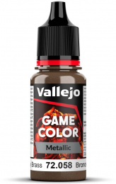 Vallejo: Game Color - Metallic - Brassy Brass 18