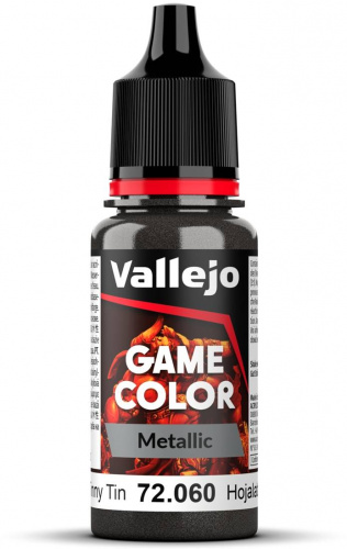 Vallejo: 72.060 - Game Color - Metallic - Tinny Tin (18 ml)