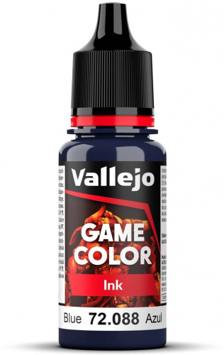 Vallejo: 72.088 - Game Color - Ink - Blue (18 ml)