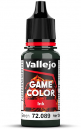 Vallejo: 72.089 - Game Color - Ink - Green (18 ml)