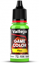 Vallejo: 72.104 - Game Color - Fluo - Green (18 ml)