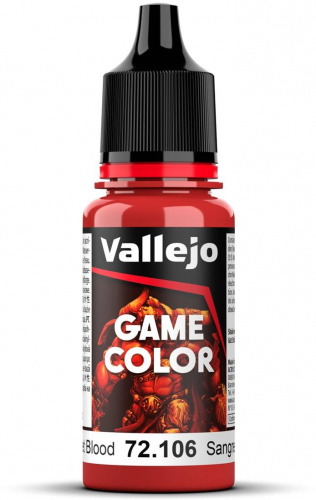 Vallejo: 72.106 - Game Color - Scarlet Blood (18 ml)