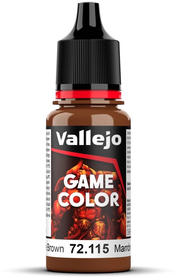 Vallejo: 72.115 - Game Color - Grunge Brown (18 ml)