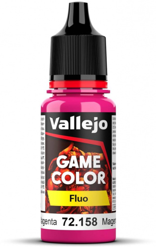 Vallejo: 72.158 - Game Color - Fluo - Magenta (18 ml)