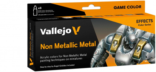 Vallejo: 72.193 - Game Color - Non Metallic Metal (8 x 18 ml)