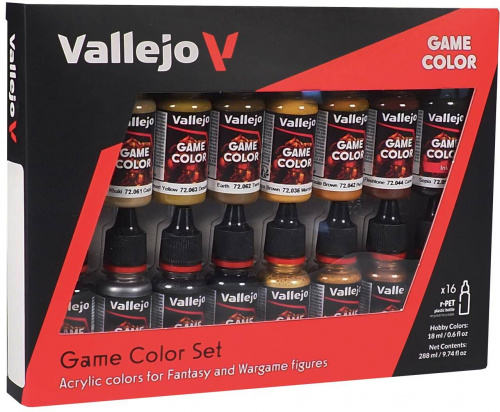Vallejo: 72.189 - Game Color - Leather & Metal (8 x 18 ml)