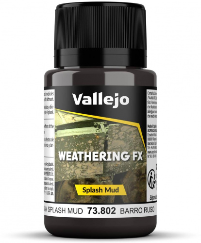 Vallejo: 73.802 - Weathering FX - Splash Mud - Russian (40 ml)