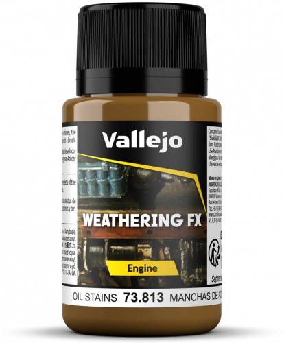 Vallejo: 73.813 - Weathering FX - Engine - Oil Stains (40 ml)