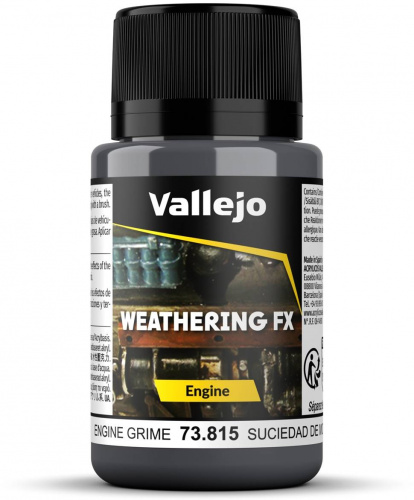 Vallejo: 73.815 - Weathering FX - Engine - Engine Grime (40 ml)