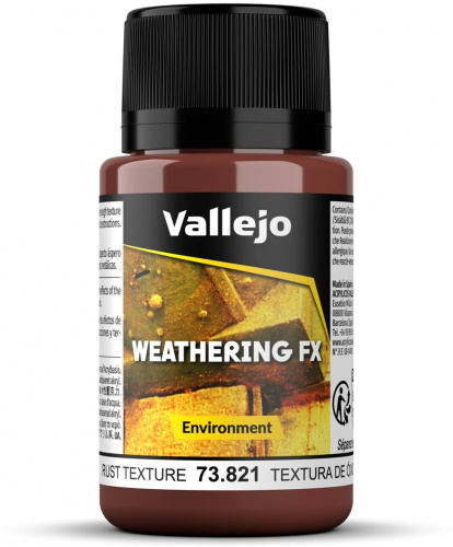 Vallejo: 73.821 - Weathering FX - Environment - Rust Texture (40 ml)